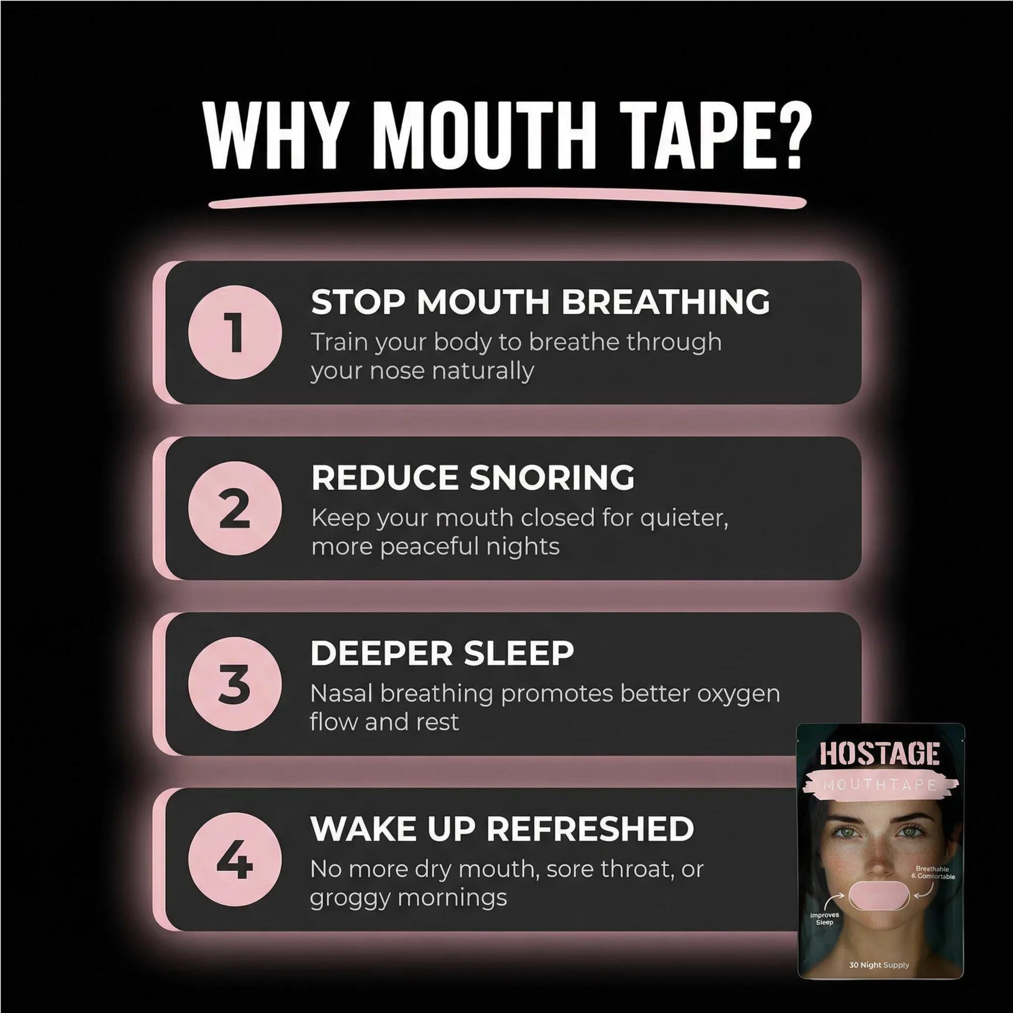 Women's Mouth Tape Bundle - Image 8